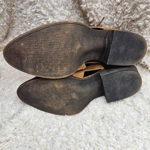 Coconuts by Matisse Woven Western Inspired Shooties sz 9.5 - Picture 4 of 6